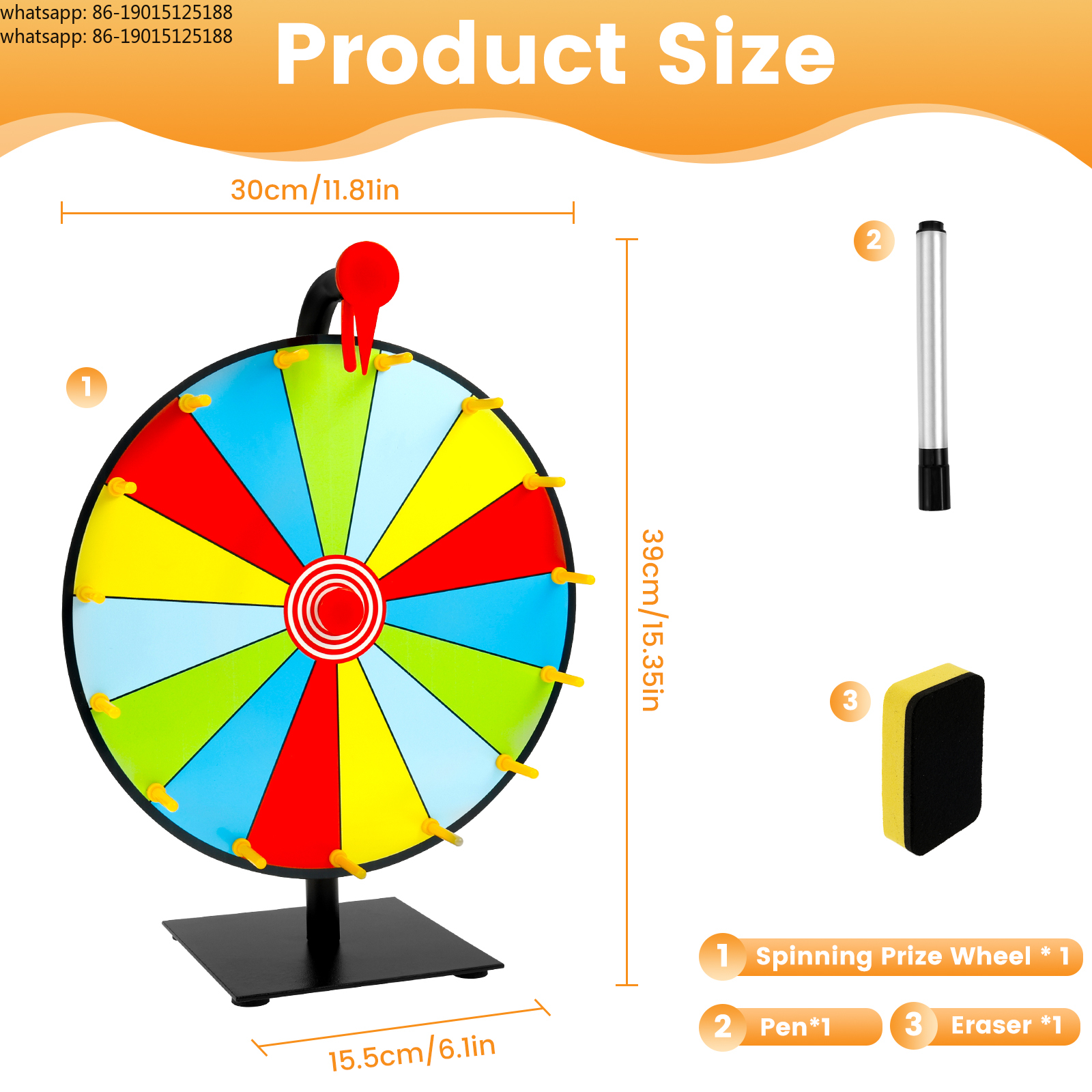 Prize Wheel Game Spinner DIY P - Party Games Spin The Wheel ulasan dan harga