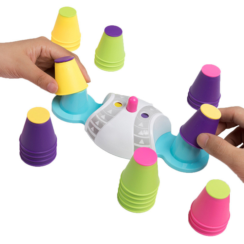 Folding Cup Stracking Game spo - Party Games Competition ulasan dan harga
