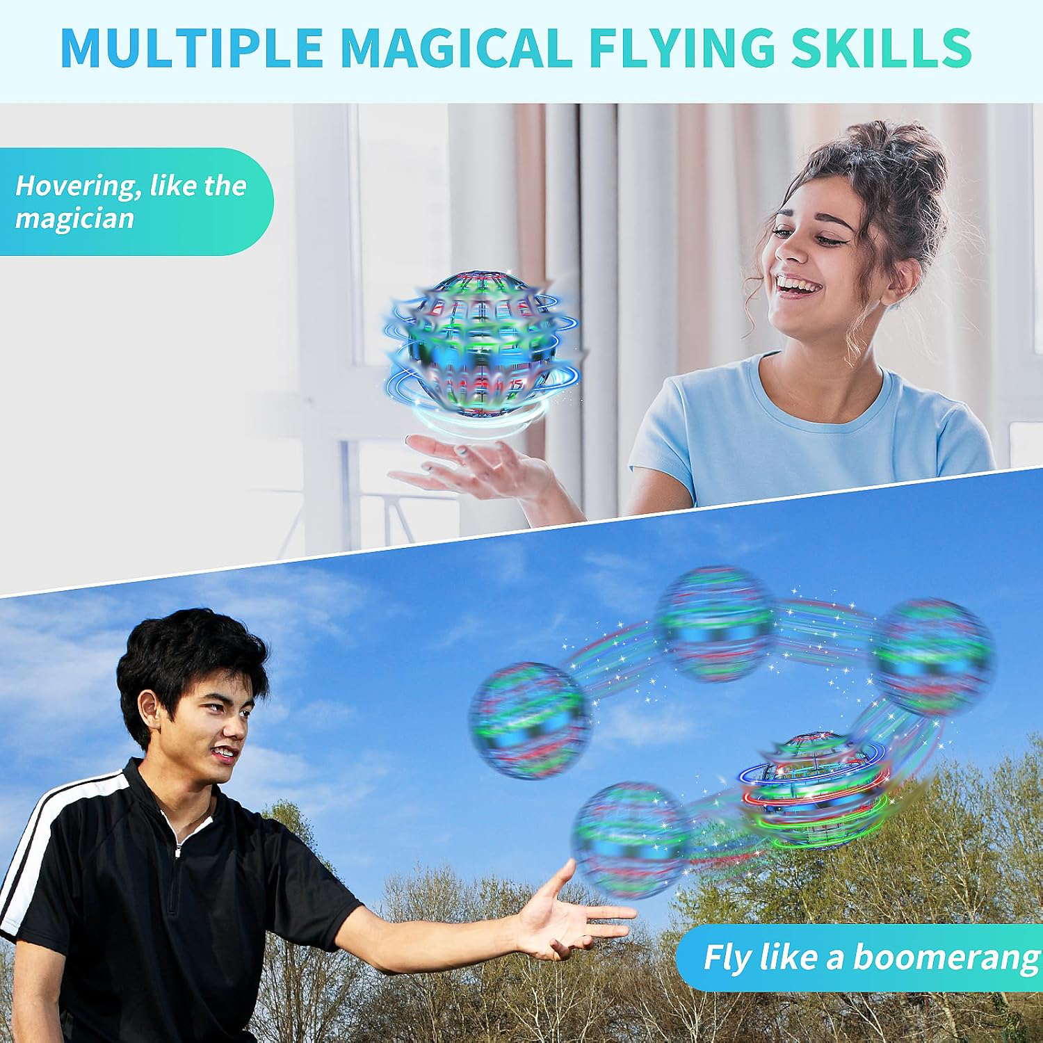 Toy Ball Magic Flying Ball Fun - Party Games For 5 Year Olds Indoors ulasan dan harga