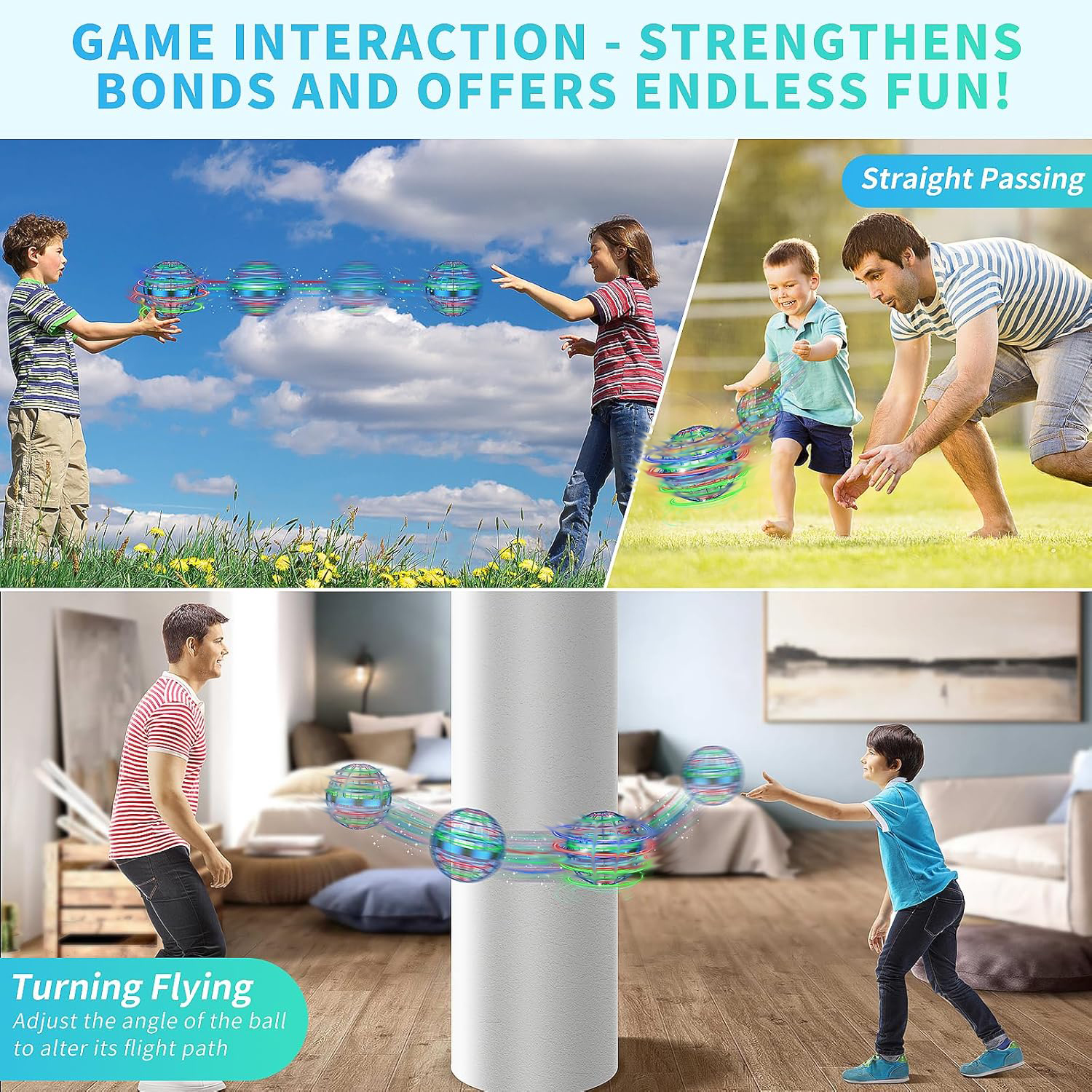 Toy Ball Magic Flying Ball Fun - Party Games For 5 Year Olds Indoors ulasan dan harga