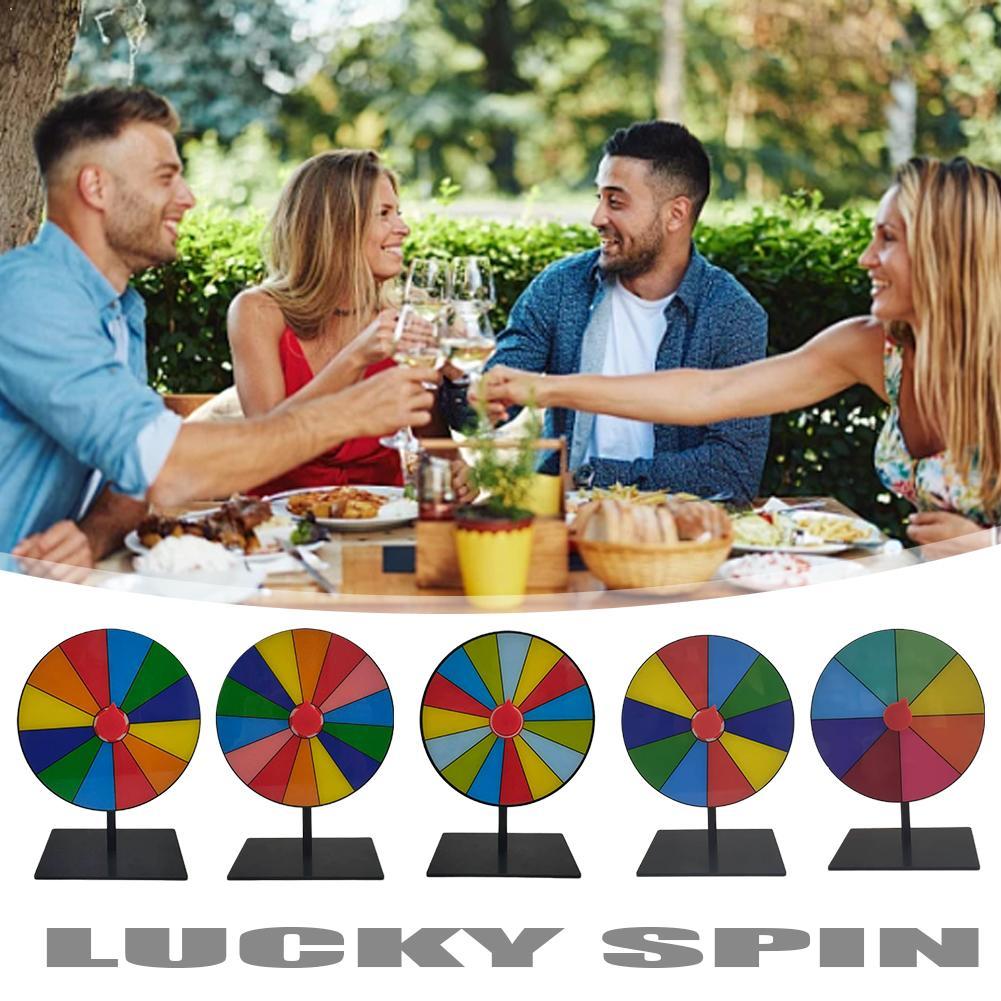 20cm Tabletop Prize Wheel Colo - Party Games Spin The Wheel ulasan dan harga