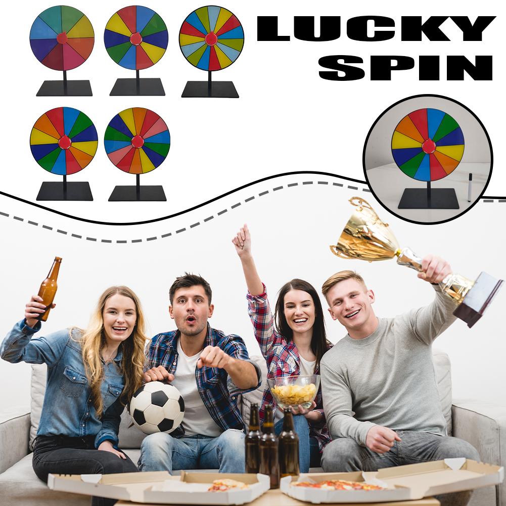 20cm Tabletop Prize Wheel Colo - Party Games Spin The Wheel ulasan dan harga