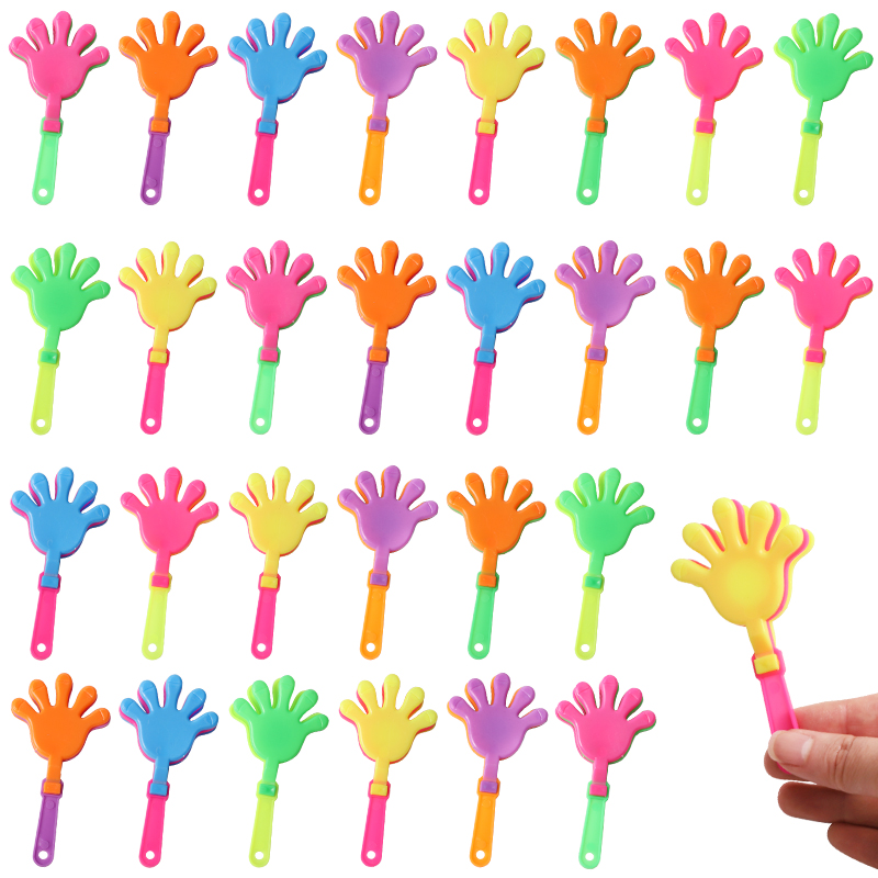 12/24Pcs Colorful Mini Hand Cl - Party Games Competition ulasan dan harga