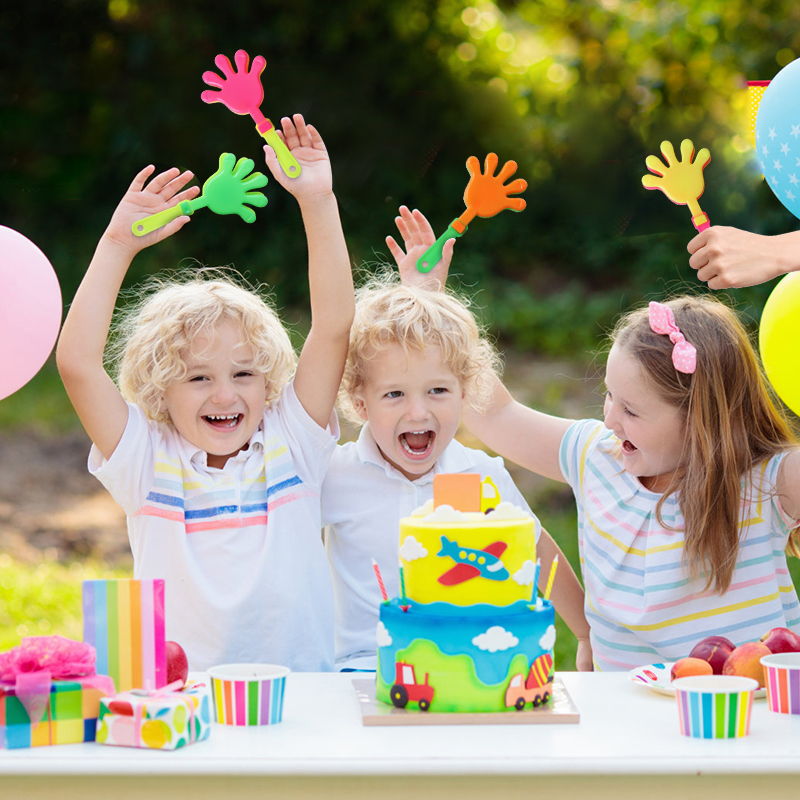12/24Pcs Colorful Mini Hand Cl - Party Games Competition ulasan dan harga