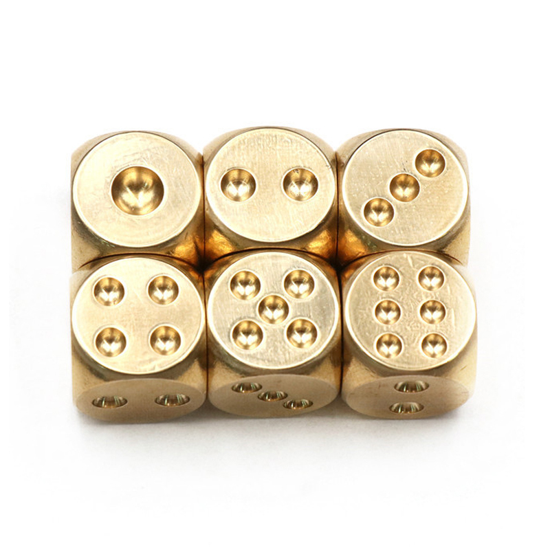6PCS Metal Game Dice Stress Re - Party Games Ideas For Adults ulasan dan harga