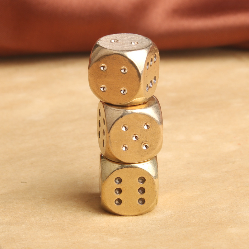 6PCS Metal Game Dice Stress Re - Party Games Ideas For Adults ulasan dan harga