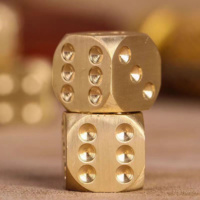 6PCS Metal Game Dice Stress Re - Party Games Ideas For Adults ulasan dan harga