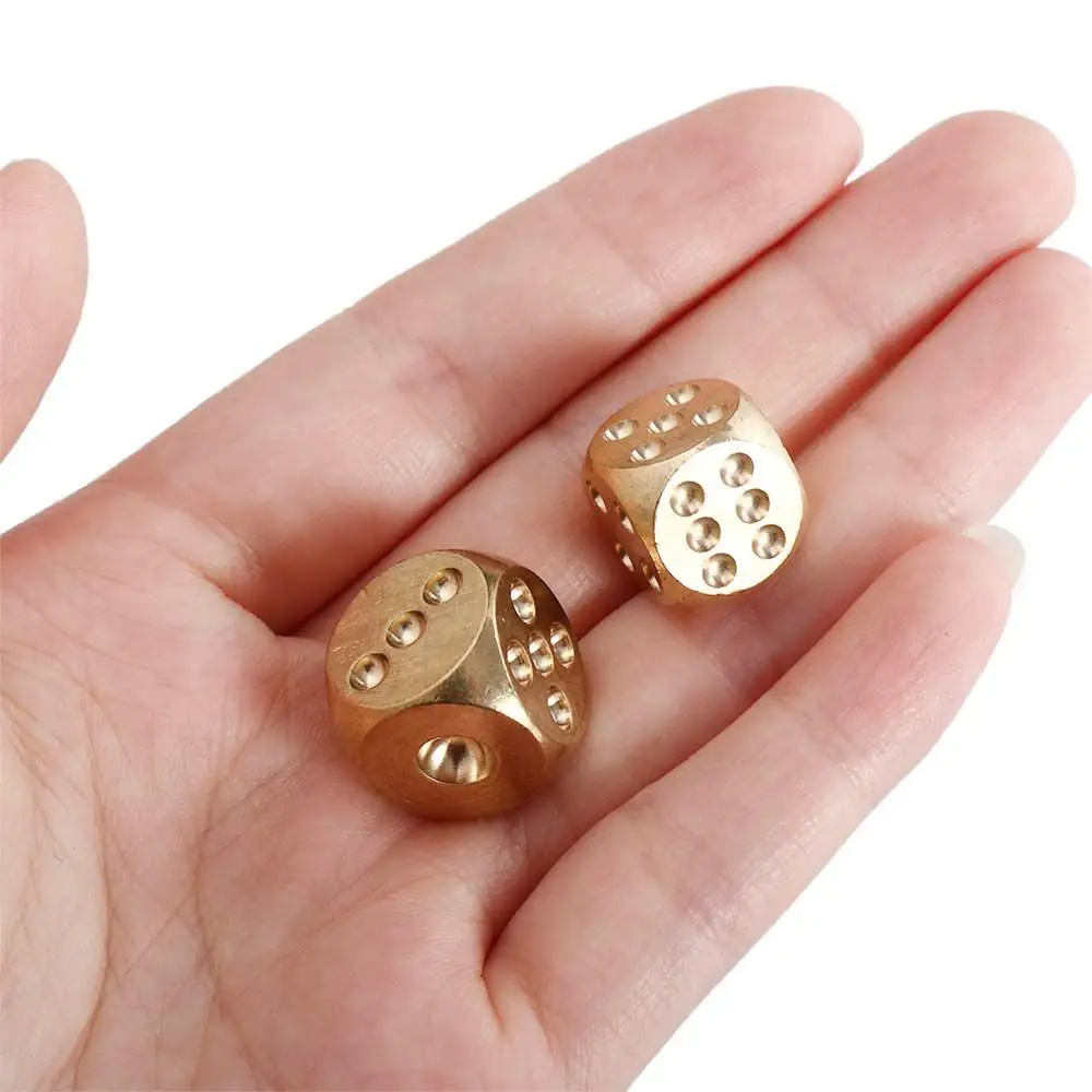 6PCS Metal Game Dice Stress Re - Party Games Ideas For Adults ulasan dan harga