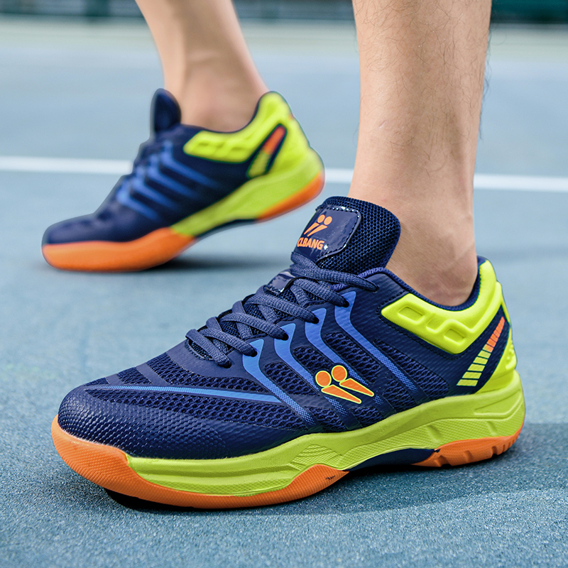 Breathable Knit Tennis Shoes M - Badminton Set Garden ulasan dan harga