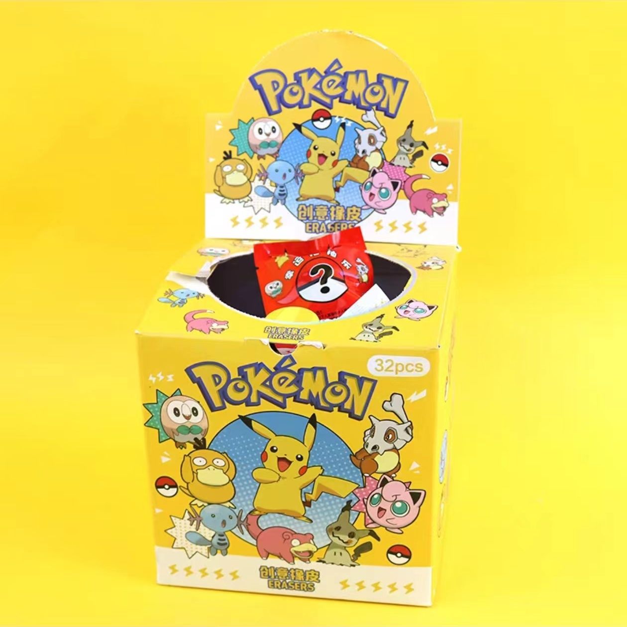 Pokemon Blind Bag Eraser Surpr - Party Games Cards ulasan dan harga