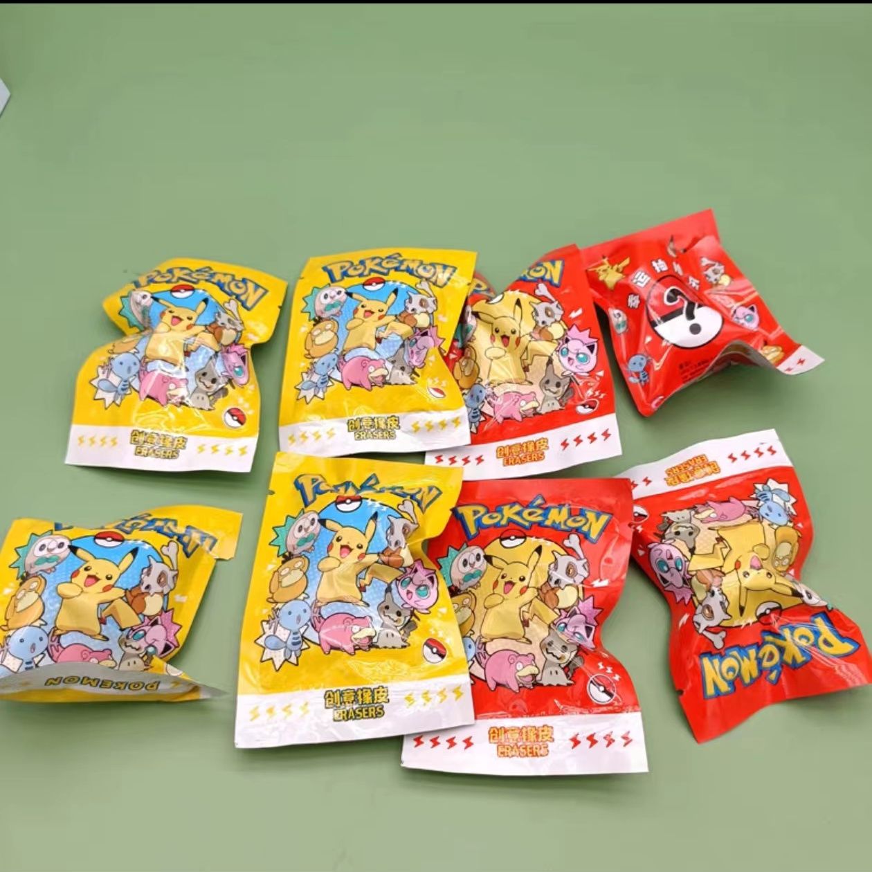 Pokemon Blind Bag Eraser Surpr - Party Games Cards ulasan dan harga