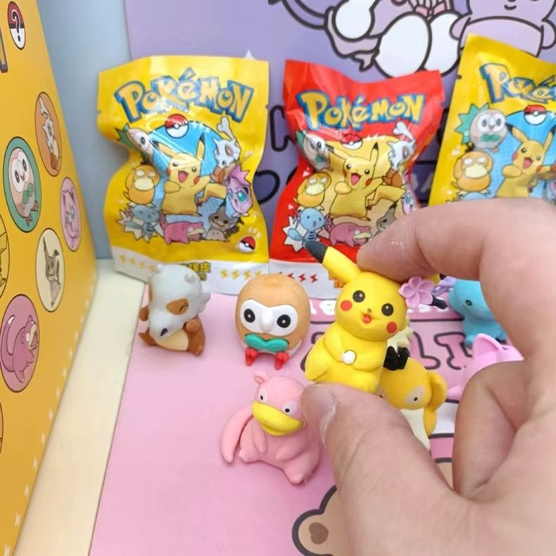 Pokemon Blind Bag Eraser Surpr - Party Games Cards ulasan dan harga