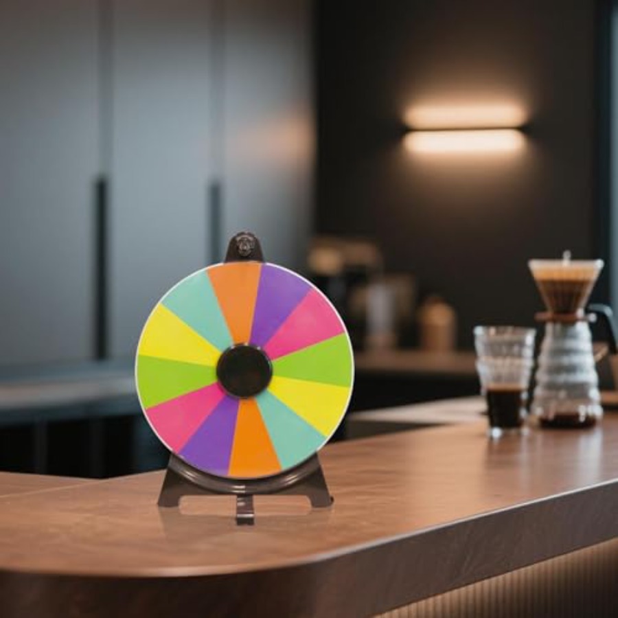 12 Inch Spinning Prize Wheel w - Party Games Spin The Wheel ulasan dan harga
