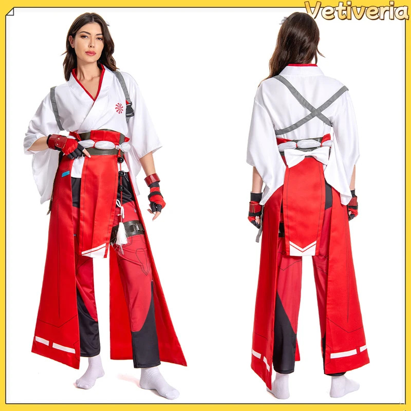 Game OW Kiriko Cosplay Costume - Party Games Youtube ulasan dan harga