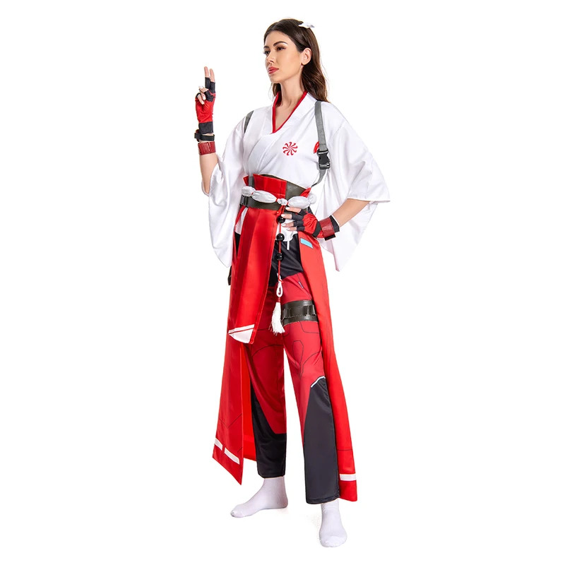 Game OW Kiriko Cosplay Costume - Party Games Youtube ulasan dan harga