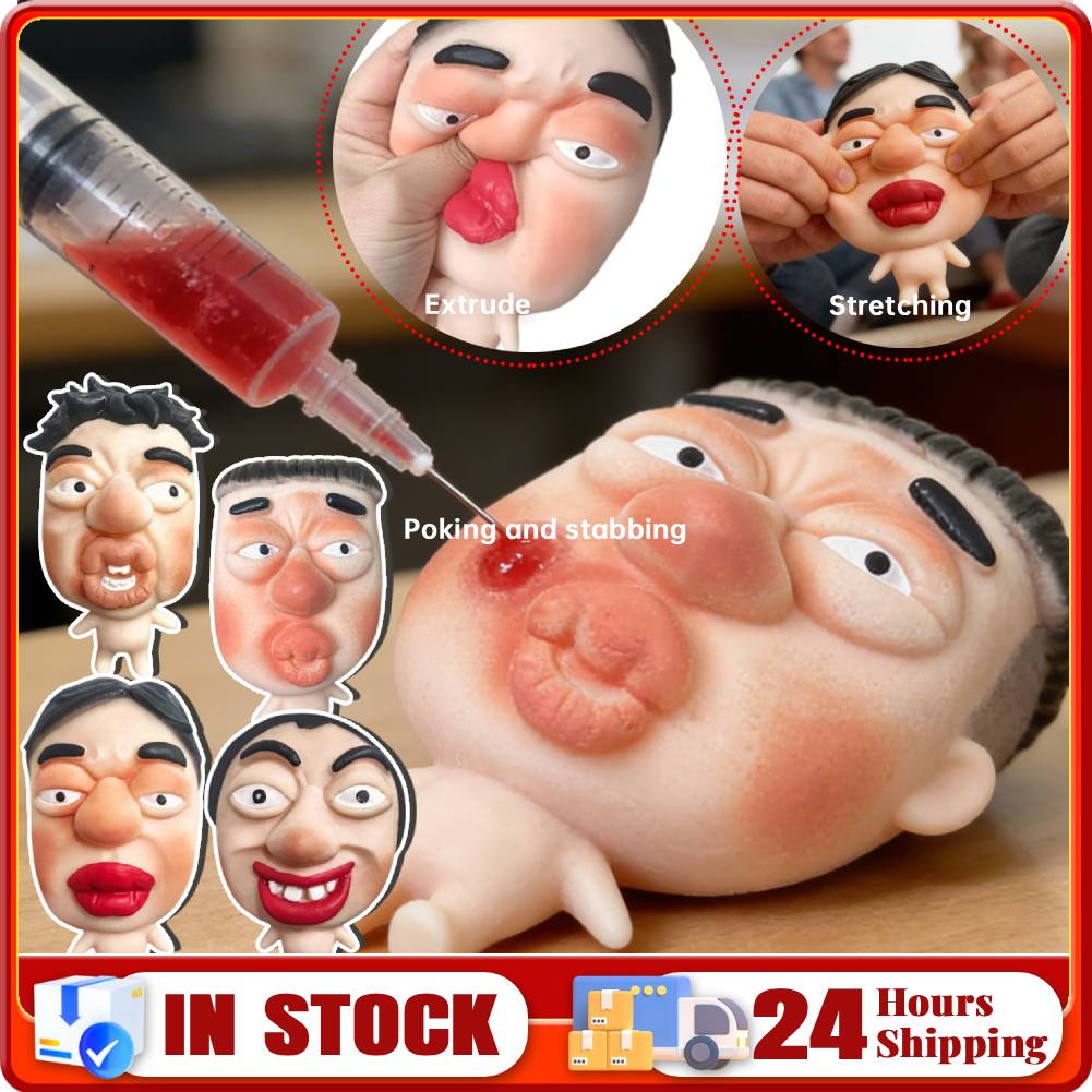 Face Pimple Popping Fidget Toy - Party Games Adults Funny ulasan dan harga