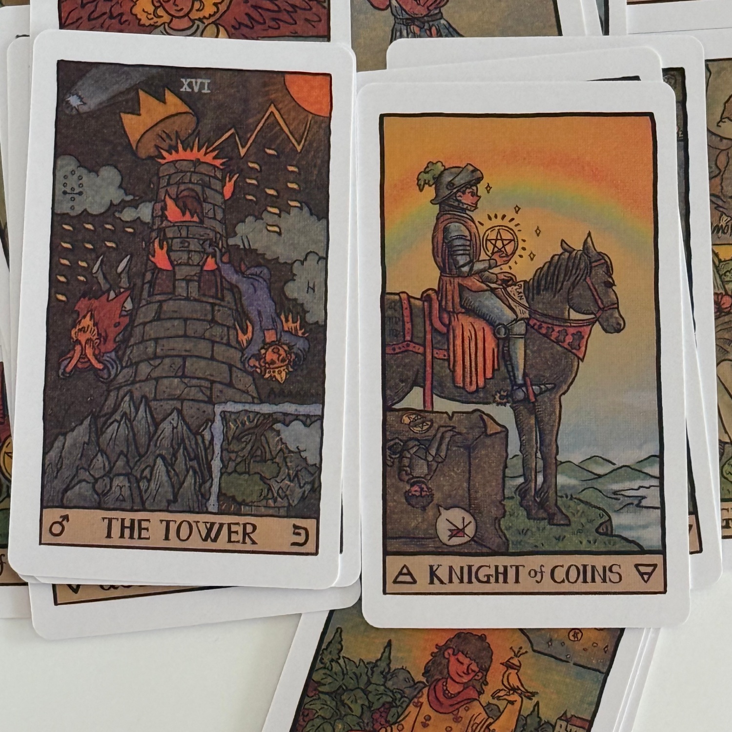 Akashic Eye Tarot Cards Deck 7 - Party Games Easy ulasan dan harga