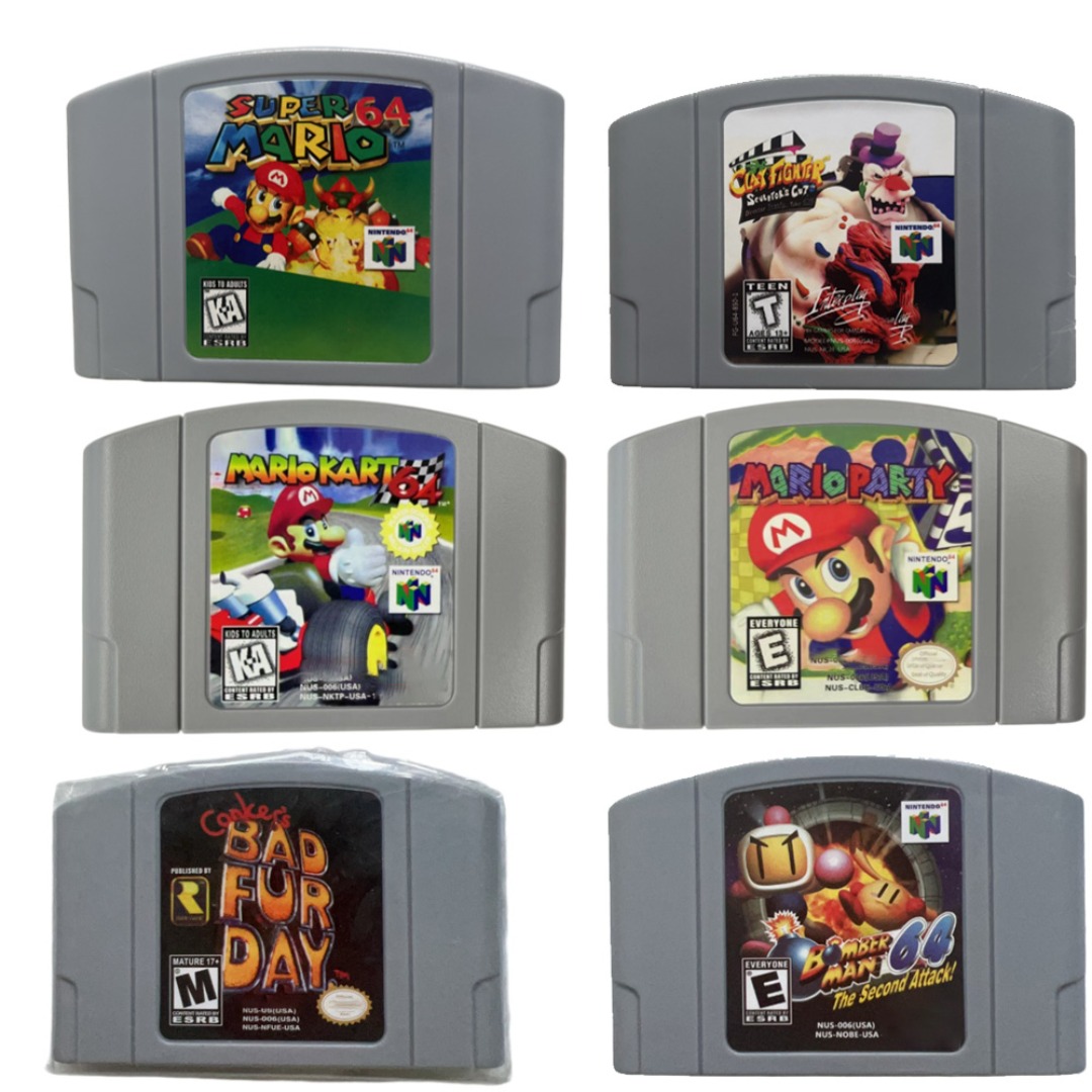 N64 USA NTSC Version 64 Bit Co - Party Games Mario ulasan dan harga