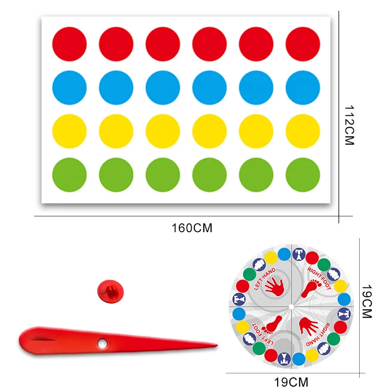 Hot-Selling Twister Game, Clas - Party Games For 5 Year Olds Indoors ulasan dan harga