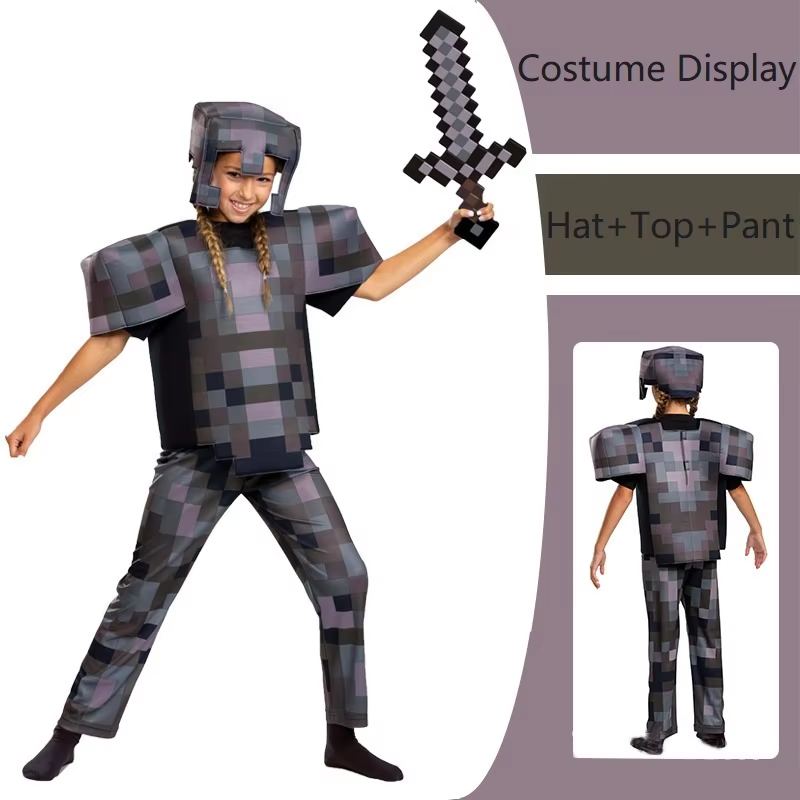 NEW Kids Cosplay Diamond Armor - Kids Party Games ulasan dan harga