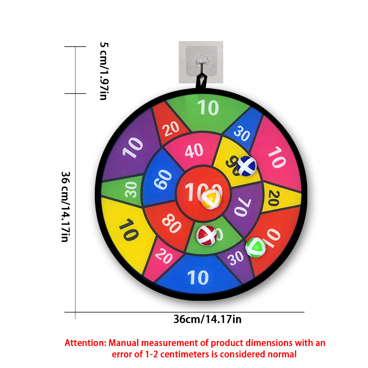 12 Sticky Ball Dart Plate Set  - Party Games For 5 Year Olds Indoors ulasan dan harga