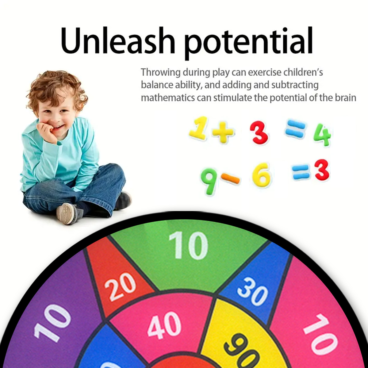 12 Sticky Ball Dart Plate Set  - Party Games For 5 Year Olds Indoors ulasan dan harga